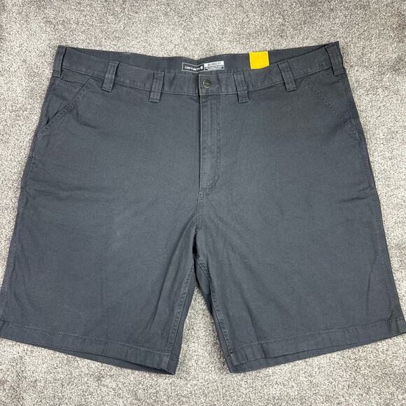 NWT- Carhartt Rugged Flex Relaxed Fit Canvas Work Shorts size 46 - Picture 1 of 6